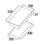 Bản-vẽ-kích-thước-Bếp-điện-đôi-CATA-TD-3002-BK-domino
