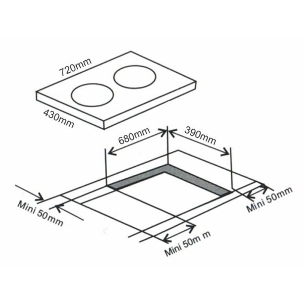 Bếp từ đôi ARBER AB2021NEW