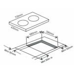 Bếp từ đôi ARBER AB675