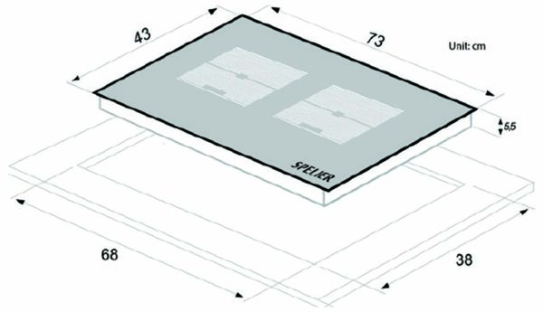 Bếp từ đôi SPELIER SPM T88K PLUS (1)