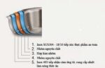 Bộ nồi FANDI DIAMOND PLUS 5 món (2)