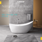 Bồn tắm CAESAR KT1170 lập thể 1.7M - Ảnh 9