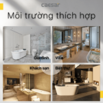 Bồn tắm CAESAR KT1170 lập thể 1.7M - Ảnh 7