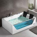Bồn tắm D&K DK-Q411L 1 yếm masage