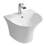 Chậu lavabo treo tường HUGE H-LV161N 1