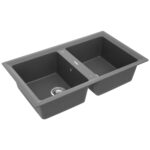 Chậu rửa bát đá TEKA STONE 90 B-TG 2B 115260007 GREY 2 hố - Ảnh 6