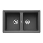 Chậu rửa bát đá TEKA STONE 90 B-TG 2B 115260007 GREY 2 hố - Ảnh 8