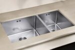 Chậu rửa bát inox BLANCO QUATRUS R15 400 400-IU âm bàn 2 hố (1)