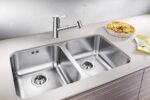 Chậu rửa bát inox BLANCO SUPRA 340 340-U âm bàn 2 hố (1)