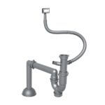 Chậu rửa bát inox KONOX KN5444SU DEKOR âm bàn 1 hố