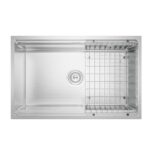 Chậu rửa bát inox KONOX KN7044SU DEKOR âm bàn 1 hố