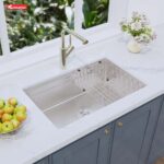 Chậu rửa bát inox KONOX KN7044SU DEKOR âm bàn 1 hố