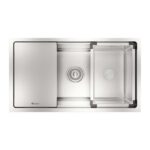 Chậu rửa bát inox KONOX KN8146SU DEKOR âm bàn 1 hố
