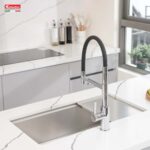Chậu rửa bát inox KONOX KN8146SU DEKOR âm bàn 1 hố