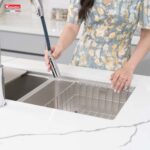 Chậu rửa bát inox KONOX KN8646DU DEKOR âm bàn 2 hố (1)