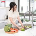Chậu rửa bát inox KONOX KN8651TD DEKOR dương bàn 2 hố - Ảnh 11