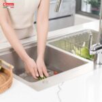 Chậu rửa bát inox KONOX KN8651TD DEKOR dương bàn 2 hố (1)