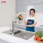 Chậu rửa bát inox KONOX KN8651TD DEKOR dương bàn 2 hố (1)