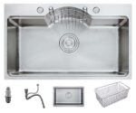 Chậu rửa bát inox SEVILLA SV-7848 1 hố dương bàn - Ảnh 4