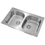 Chậu rửa bát inox TEKA UNIVERSE 80 T-XP 2B 2 hố