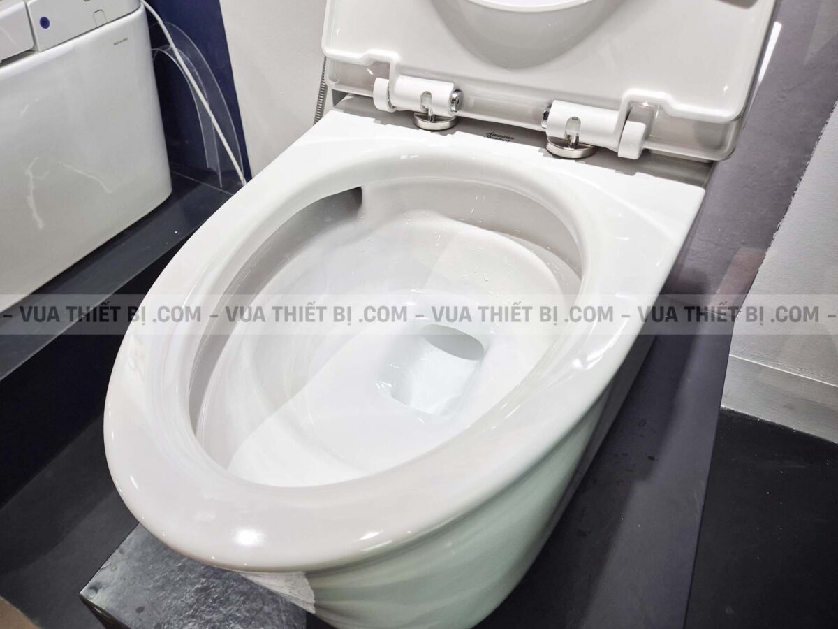 Bồn cầu 1 khối AMERICAN STANDARD WP-3232 STUDIO S nắp êm - Ảnh 4