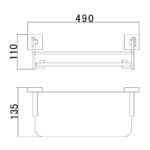 Kệ kính D&K DK803509