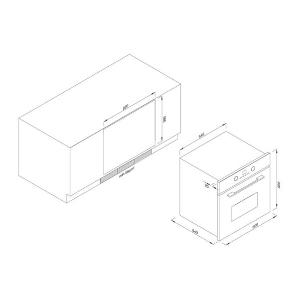 Lò nướng MALLOCA EB-56ERCDG-8BC40 âm tủ (1)