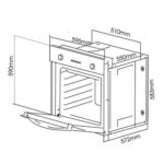 Lò nướng SEVILLA SV-660 âm tủ (1)