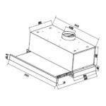 Máy hút mùi SEVILLA SV-S600 SV-S700 60cm 70cm âm tủ (2)