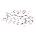 Máy hút mùi TEKA CNL 9610 âm tủ
