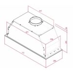 Máy hút mùi TEKA GFL 77650 âm tủ