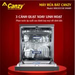 Máy rửa bát CANZY WDC3015B SMART độc lập