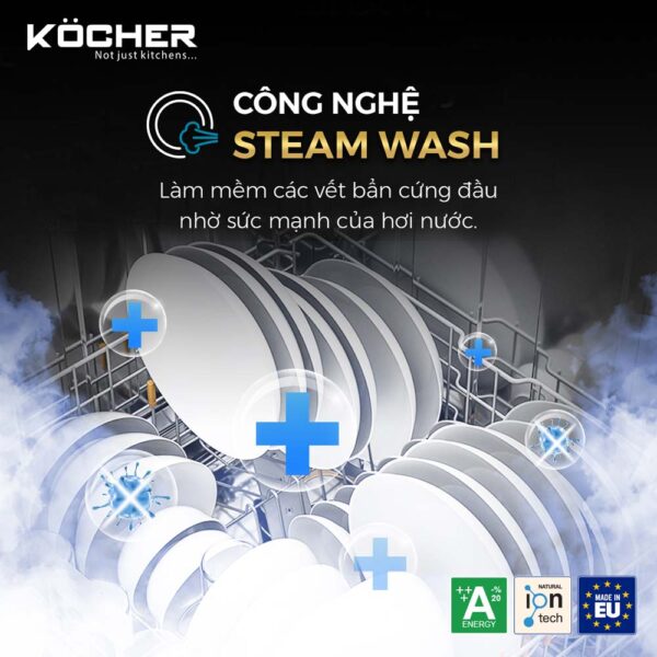 Máy rửa bát KOCHER KDEU-8866S8 độc lập (1)