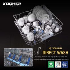 Máy rửa bát KOCHER KDEU-8866S8 độc lập (1)