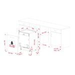 Máy rửa bát TEKA DFI 46750 âm tủ
