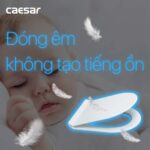 Nắp bồn cầu CAESAR MU237 rơi êm - Ảnh 8