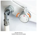 Bồn cầu thông minh CAESAR CD1345 TAF060 nắp rửa cơ - Ảnh 5