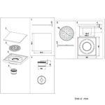 Phễu thoát sàn D&K DK-10057