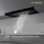 Máy hút mùi MALLOCA MH90BTC 90cm âm tủ - Ảnh 5