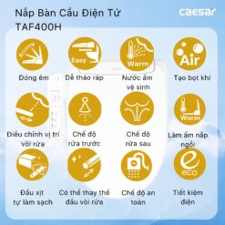 Tinh nang Nap bon cau thong minh CAESAR TAF400H 1