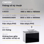 Tủ lavabo CAESAR L5222 EH48002ADV - Ảnh 4