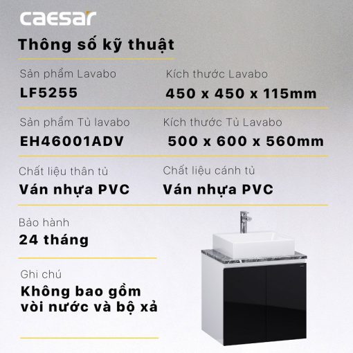 Tu lavabo CAESAR LF5255 EH46001ADV 9