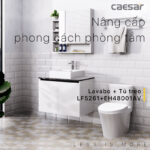 Tủ lavabo CAESAR LF5261 EH48001AV - Ảnh 3