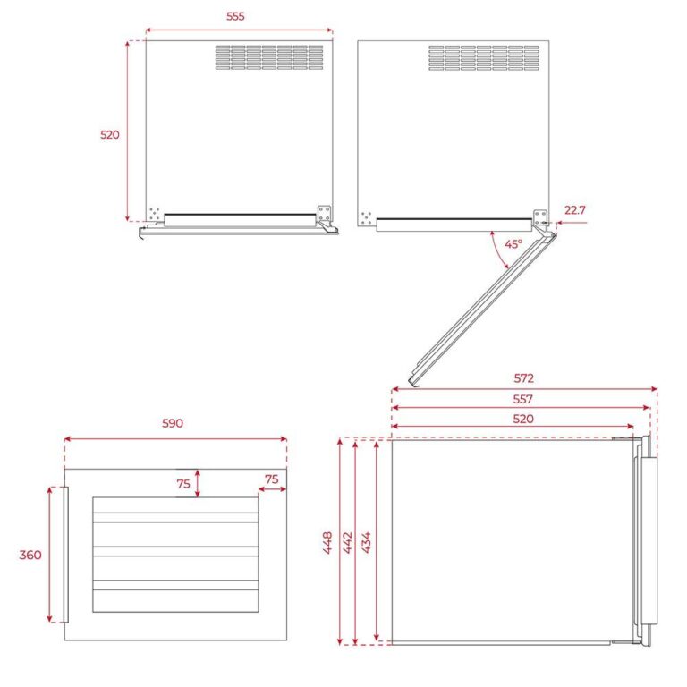 Tủ rượu TEKA RVI 10024 GBK