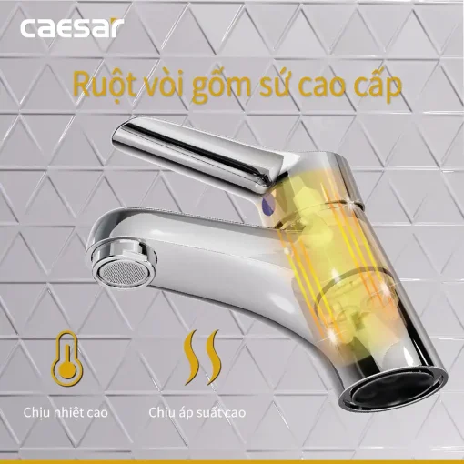 Vòi lavabo CAESAR B111C nước lạnh