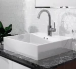 Vòi lavabo CAESAR B530CU cổ cao nóng lạnh - Ảnh 3