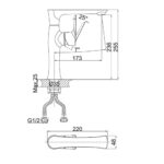 Vòi rửa bát D&K DK1272401