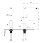Vòi rửa bát SEVILLA SV-105B (1)