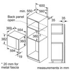 Lò vi sóng Bosch BFL553MB0B serie 4 âm tủ - Ảnh 2