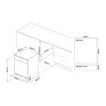 Máy rửa bát MALLOCA MDW14BS10TFT độc lập - Ảnh 2